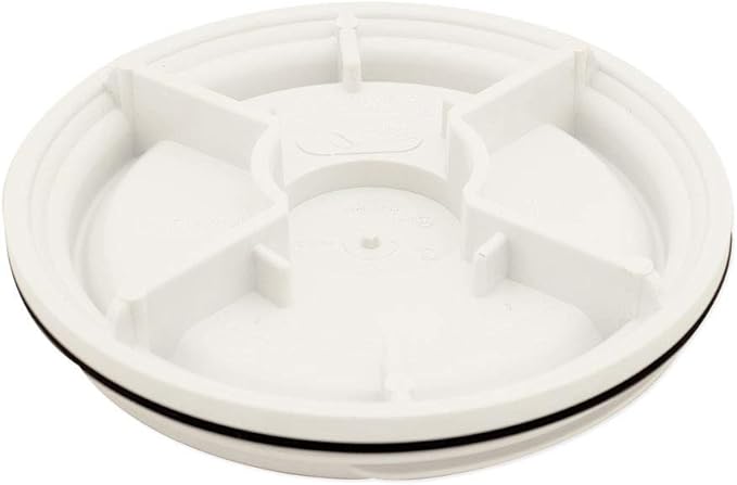 Canplas 73009 Backwater Valve with 4-Inch PVC, White