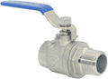 1Pcs Full Port Ball Valve 1'' - Heavy Duty Male NPT (MNPT) X Female NPT (FNPT) Thread with Long Handle Switch,Stainless Steel 304 for Water, Oil, and Gas,1000WOG