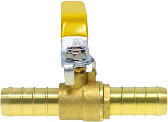 5/8 Inch PEX Crimp Brass Shut-Off Ball Valve (Pack of 2)
