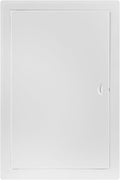 10 x 16 Inch White Square Metal Plumbing Access Panel - Indoor Wall Access Door for HVAC, Wall, Ceiling, and Drywall with Panel - Opening Box Door Cover - Easy to Instal