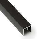 Top Track 5/8" x 3/4 for Sliding Door - Replacement Sliding Screen Door Upper Tracking System - Easy Assembly Hardware for DIY - Heavy Duty Bronze Aluminum Track - 5/8” Wide 3/4” Tall -72 in, 2 pieces