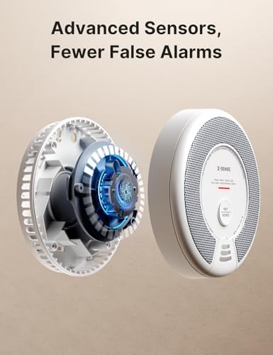 X-Sense Smoke & Carbon Monoxide Alarm, SC06, 3-Pack