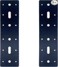 2PCS 11" X 3" Straight Steel Flat Plate,Heavy Duty Mending Plate Joining Connecting Brackets, I Strap Metal Plate.Fit 4x4,6x6 for Repair House,Furniture,Pavilion,Straight Flat Plate for tress framing