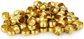 GASHER 100PCS Brass Compression Fitting, Brass Compression Sleeve Ferrules 3/8" Tube OD