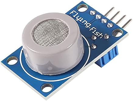 ACEIRMC 5pcs MQ-7 Gas Sensor Detector Monitor Module for Arduino Raspberry Pi ESP8266 MQ-7 5V DC (MQ-7)