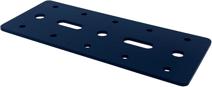 4 PCS 6"X2.5" Straight Steel Flat Plate,Heavy Duty Mending Plate Joining Brackets, Connecting Brackets, I Strap Metal Plate. Fit 4x4,6x6 for Repair House,Furniture,Straight Flat Plate for tress