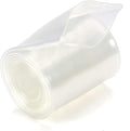 Chanzon 2:1 Ratio 1-1/2"(40mm) Heat Shrink Tubing 3.3Ft Roll (1M Total Length) Clear/Transparent Polyolefin Sleeving Wrap Shrinking 2 to 1 1pcs