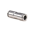 Beduan Push to Connect Fitting, 1/4" Tube OD 304 Stainless Steel Straight Quick Adapter Union Splicer Joiner Mender