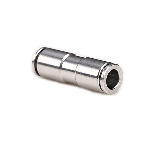 Beduan Push to Connect Fitting, 5/16" Tube OD 304 Stainless Steel Straight Quick Adapter Union Splicer Joiner Mender