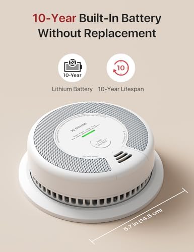 X-Sense Smoke & Carbon Monoxide Alarm, SC06, 3-Pack
