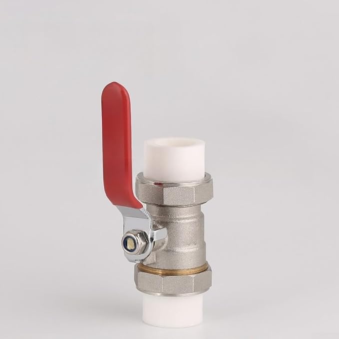 High Flow Brass Ball Valve With DN20 Full Port And PPR Union Connection For Use In Demanding Plumbing Applications