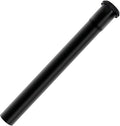Brass Slip Joint Extension Tube，1-1/4 Inch O.D(32mm) x 12 Inch P Trap Extension Pipe with Nut and Rubber Washer, Sink Drain Tailpiece for Bathroom Kitchen(Matte Black)