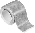PATIKIL Caulk Tape 1.5" x 5 Ft, Self Adhesive Sealing Tape Waterproof Toilet Tub Caulk Sealant Strip Sealing Trim for Kitchen Bathroom Toilet Bathtub Sink Countertop, Dark Grey