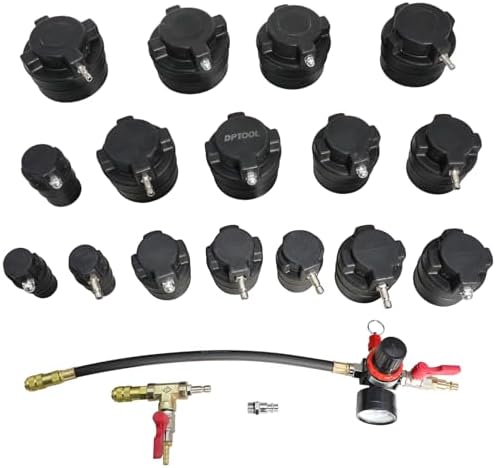 DPTOOL Turbo System Leakage Tester Kit 19Pcs Turbo Boost Leak Tester