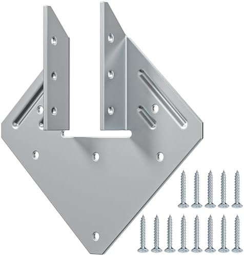 Hurricane Ties for Rafters, 50 Pack, Zinc Color-Plated Steel