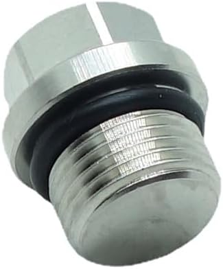 1 Piece M18X1.5 Bung Plug with Outer Hex Head Pipe Fitting Stainless Steel 304 Solid
