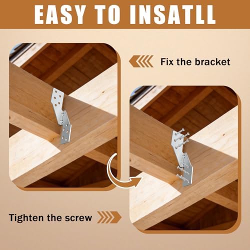 30 Pack Left Size Hurricane Straps Tie Brackets