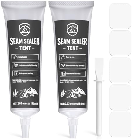 1DFAUL 120ml Tent Seam Sealer Waterproof, Seam Sealer Tent Sealant Repair
