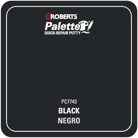 Roberts Palette Quick-Repair Putty for Wood, Laminate & Vinyl - Black