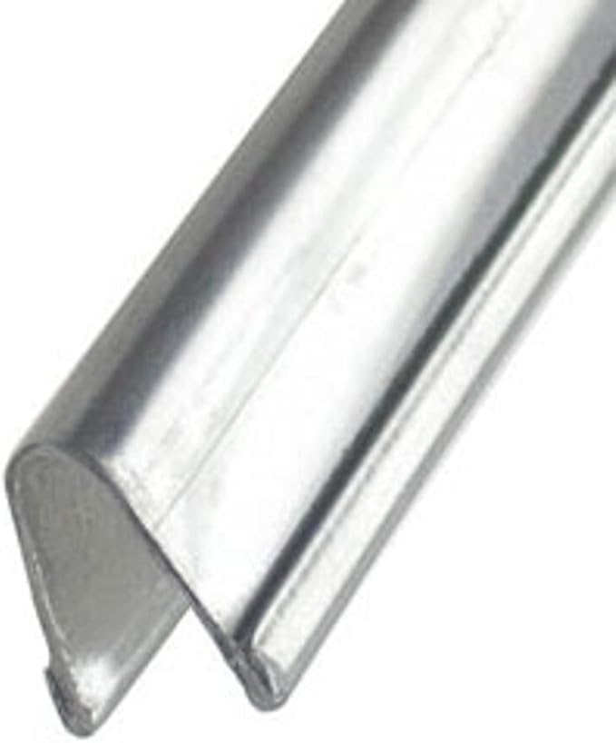 Sliding Door Repair Track Cover Repair Worn Damaged Sliding Glass Door Repair Horizontal Sliding Window Tracks Stainless Steel | Track Replacement for Patio Glass Door Repair (8 Feet)