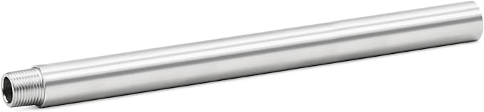 ChillWaves 304 Stainless Steel Pipe Fitting, Nipple Cast Pipe 1" NPT Male x 1" NPT Female Thread 10" Length(250MM)(1-PACK)
