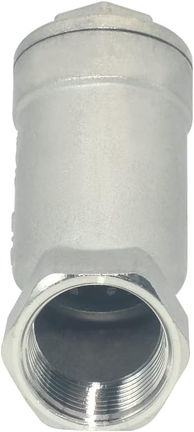 3/4" WYE Strainer Mesh Filter Valve,800WOG Y-Spring NPT Female Check Valve,Stainless Steel SS316 CF8M