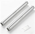 TAISHER 2Pcs Thickened Nipple Cast Pipe 1" NPT Male, 16" Length