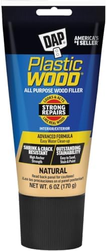 DAP® Plastic Wood Latex Filler, 6 Oz., Natural