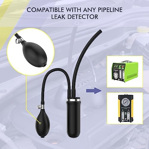 CMTOOL Universal Bladder Adapter Automotive Smoke Machine Inflatable Bladder, EVAP Smoke Machine Leak Tester Adaptor, Intake Exhaust Leak Detector Tool
