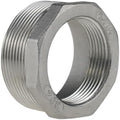 stainless steel hex bushing npt 2 to npt 1-1/2 threaded reducer