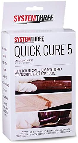 System Three Quick Cure 5 Epoxy Adhesive, 1 Pint Kit