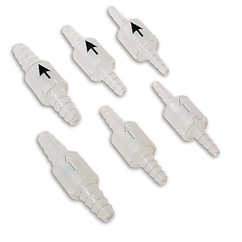Non-Return Valve, Conic. Nozzle, Ø 6-8mm, Embossed