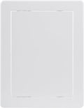 6 x 8 Inch White Rectangular ABS Plastic Plumbing Access Panel - Indoor Wall Access Door for HVAC, Wall, Ceiling, and Drywall with Panel - Opening Box Door Cover - Easy to Install