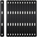 Zonon 12 Pack 12 Inch Steel Mending Plates, Straight Repair Brackets