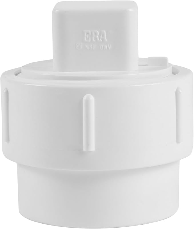 5-Pack EFIELD 3“ PVC DWV Fitting Cleanout Adapter w/C.O Plug (SPG x FPT)