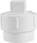 5-Pack EFIELD 3“ PVC DWV Fitting Cleanout Adapter w/C.O Plug (SPG x FPT)