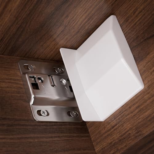 Cabinet Mounting Bracket Hanging Connector Pair – Adjustable Heavy Duty Wall Cabinet Hanger Brackets, Concealed Kitchen Cupboard Mount Hardware for Wall Cabinets, Wardrobe, Bathroom Storage