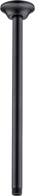 BESTILL 16 Inch Ceiling Mount Rain Shower Head Arm and Flange, Oil Rubbed Bronze