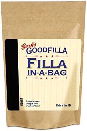 GoodFIlla Ebony, 12 oz, Wood and Grain Filler powder, Stainable, Paintable, Sandable, Versatile | Zero Waste