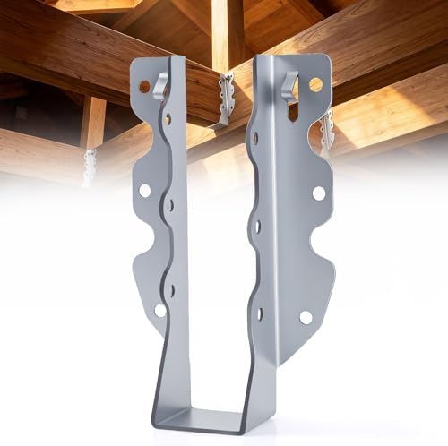 2x8 Joist Hangers Galvanized 20 Pcs,16 Gauge Face Mount Joist Hanger