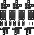 22 Pack Stainless Steel Fixing Flat Bracket Set