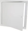 Premier Access Doors 12 x 12 Flush Mount Steel Access Panel for Drywall, Powder Coated White