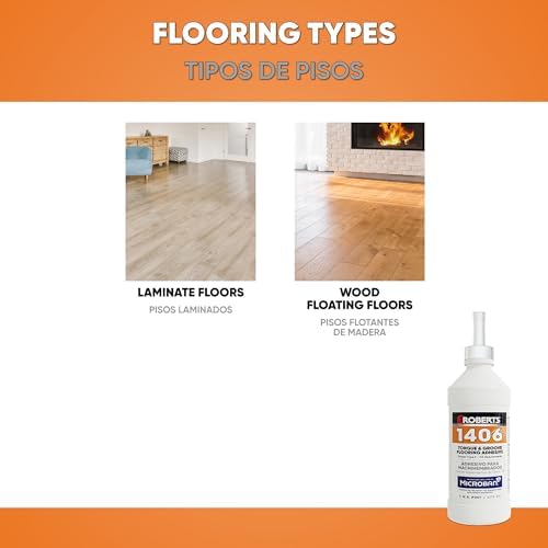 Roberts 1406 Tongue & Groove Flooring Adhesive, 1 Pt. - 1 Each