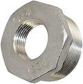 1/4" Male NPT to 1/8" Female NPT Female Reducing/Reducer Bushing Pipe Fitting,Adapter,Stainless Steel SS 304 Hex Bushing (2" Male to 1" Female)