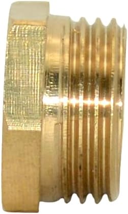 2pcs 1/8" NPT Male To 3/8" NPT Female Brass Reducer Thread Hex Bushing Brass Threaded Pipe Fitting,Hex Reducing Convert Adapter Pipe Fitting (1/8"*3/8")