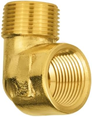 5Pcs EFIELD 3/4"MNPT x3/4"FNPT 90 Degree Barstock Street Elbow(NPT124-5)