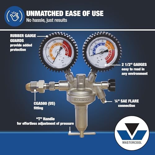 Mastercool 53001 Nitrogen Pressure Regulator