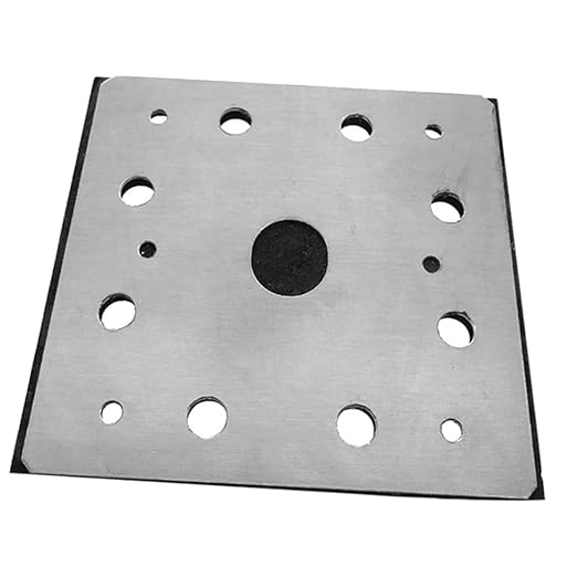5pcs Sanding Backing Plate Replacement Sander Pad Compatible with Durable and Easy to Install for Electric and Smooth Finishing Tasks
