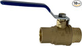 XFITTING 3/4 Inch Sweat Ball Valve, 10 Pieces