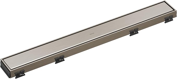Delta Faucet 24-Inch Reversible Linear Shower Drain Trim in Stainless